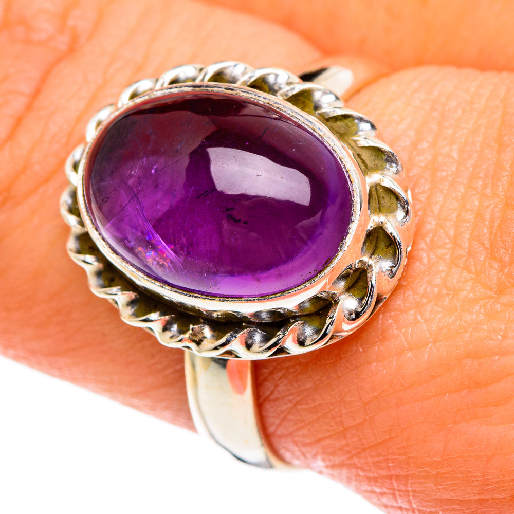 Amethyst Rings handcrafted by Ana Silver Co - RING84329