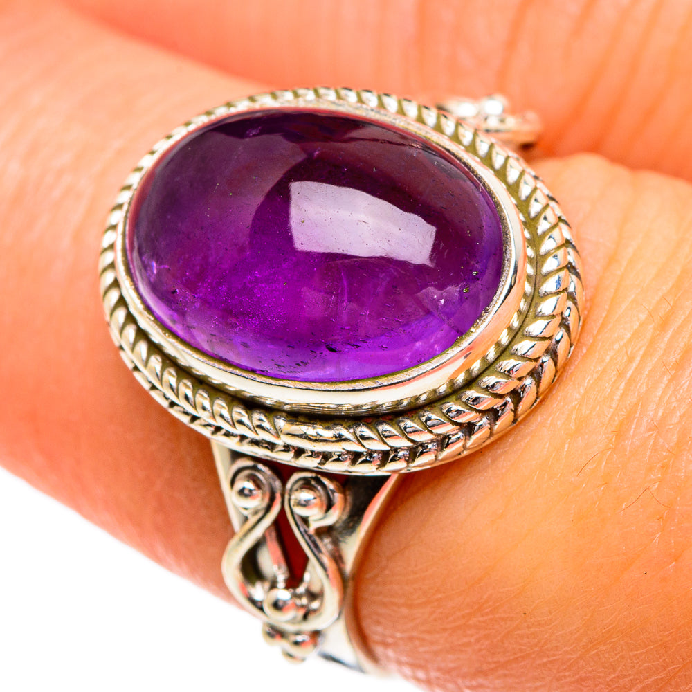 Amethyst Rings handcrafted by Ana Silver Co - RING84331