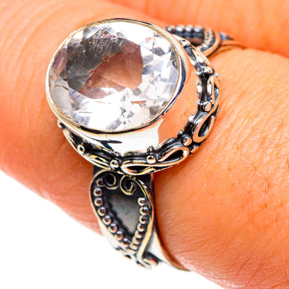 White Quartz Rings handcrafted by Ana Silver Co - RING84339