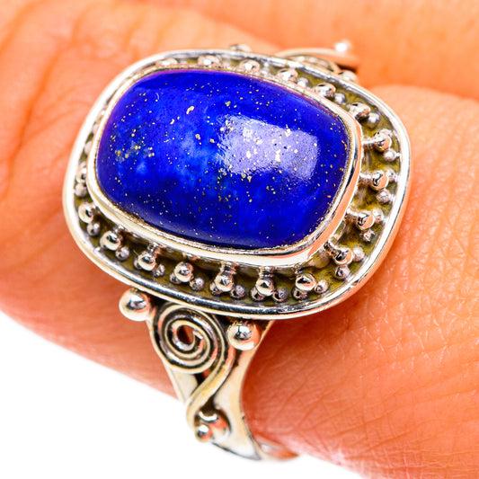 Lapis Lazuli Rings handcrafted by Ana Silver Co - RING84344