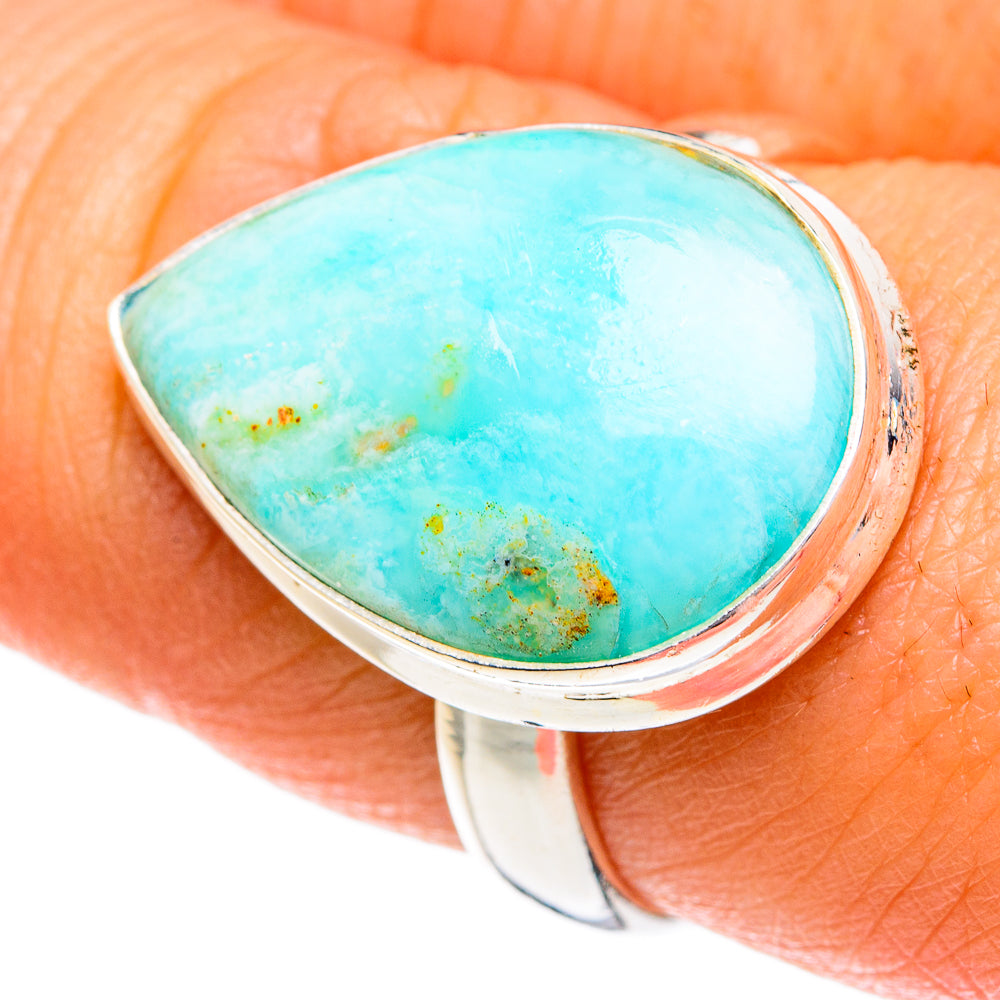 Peruvian Opal Rings handcrafted by Ana Silver Co - RING84345