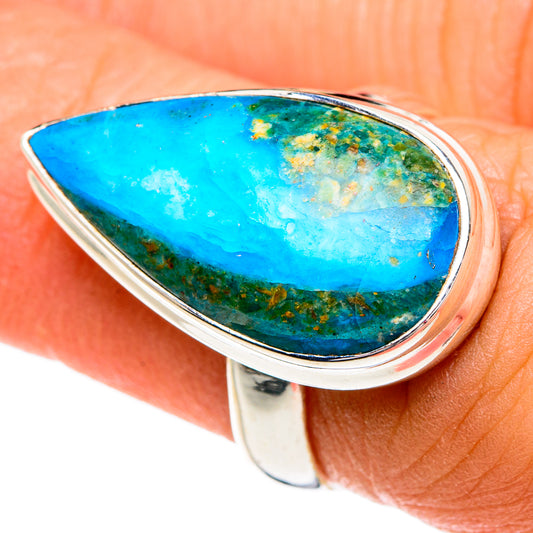 Peruvian Opal Rings handcrafted by Ana Silver Co - RING84348