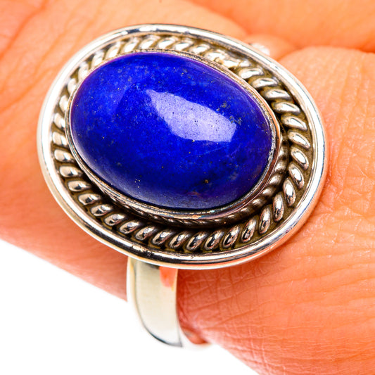 Lapis Lazuli Rings handcrafted by Ana Silver Co - RING84349