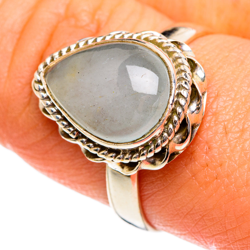 Aquamarine Rings handcrafted by Ana Silver Co - RING84351