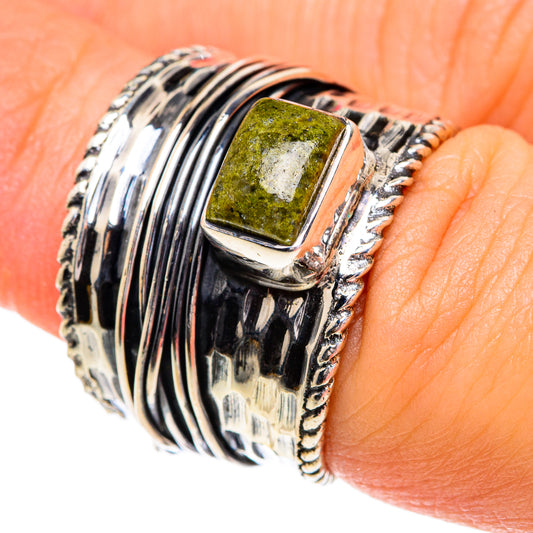 Rainforest Jasper Rings handcrafted by Ana Silver Co - RING84355