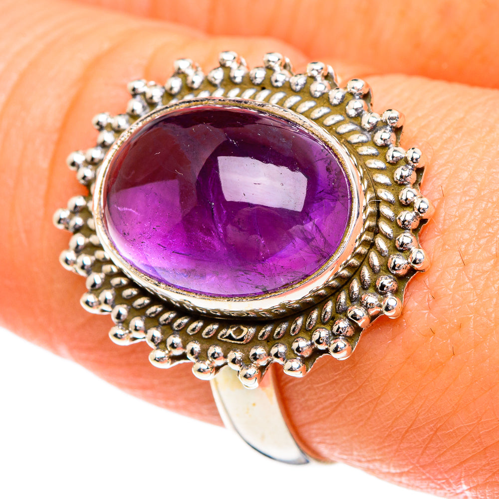 Amethyst Rings handcrafted by Ana Silver Co - RING84373
