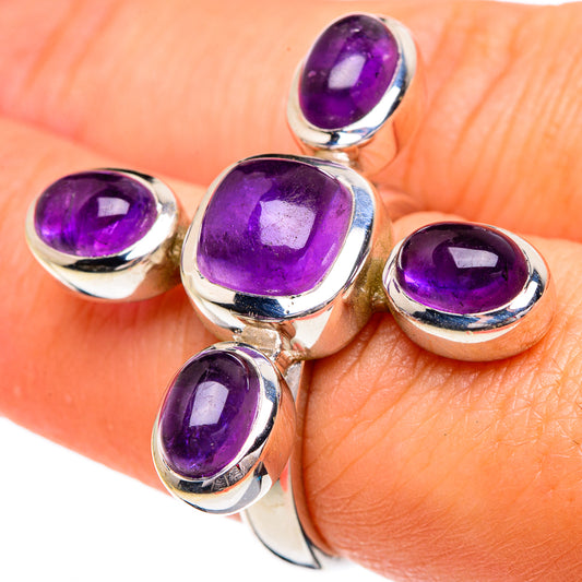 Amethyst Rings handcrafted by Ana Silver Co - RING84376