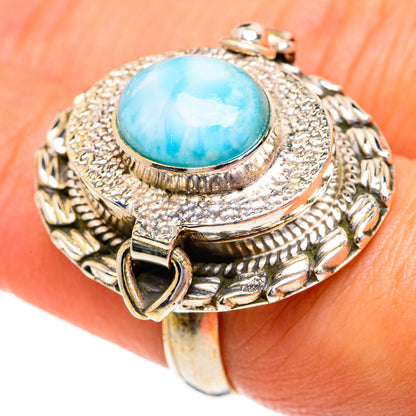 Larimar Rings handcrafted by Ana Silver Co - RING84386