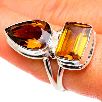 Mandarin Citrine Rings handcrafted by Ana Silver Co - RING84395