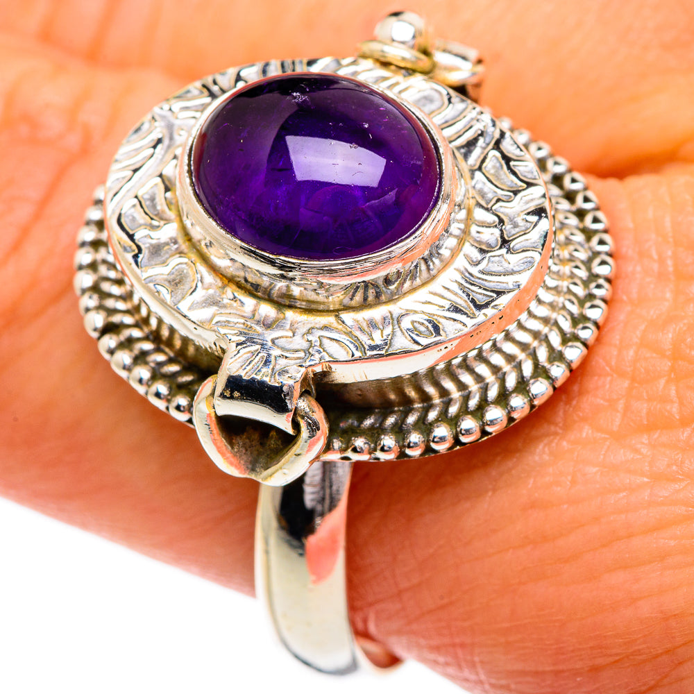 Amethyst Rings handcrafted by Ana Silver Co - RING84398