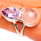 Rose Quartz Rings handcrafted by Ana Silver Co - RING84403