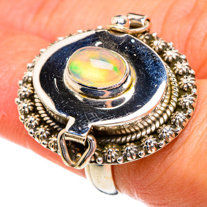 Ethiopian Opal Rings handcrafted by Ana Silver Co - RING84404