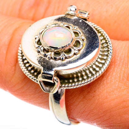 Ethiopian Opal Rings handcrafted by Ana Silver Co - RING84405