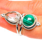 Malachite Rings handcrafted by Ana Silver Co - RING84418