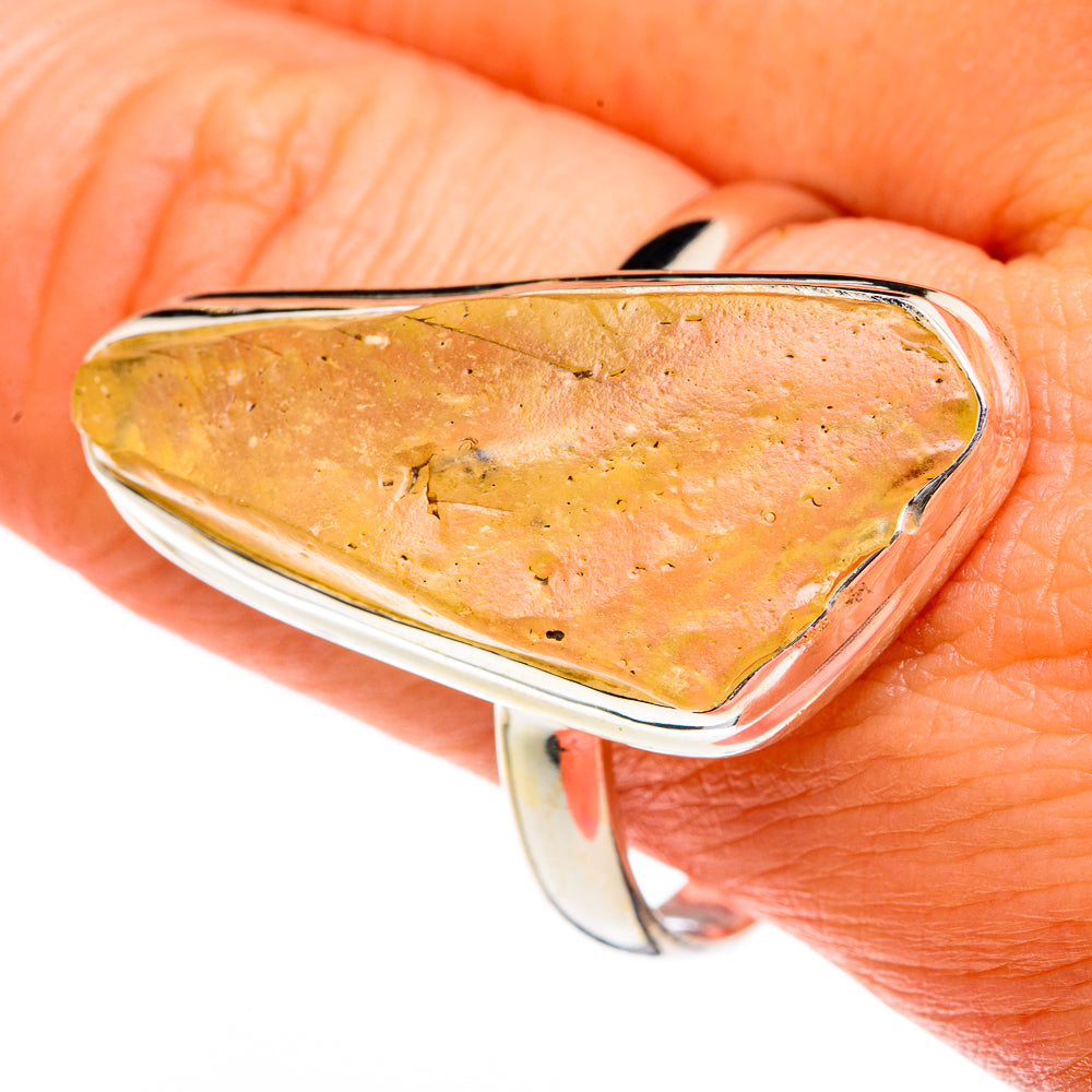 Libyan Glass Rings handcrafted by Ana Silver Co - RING84426