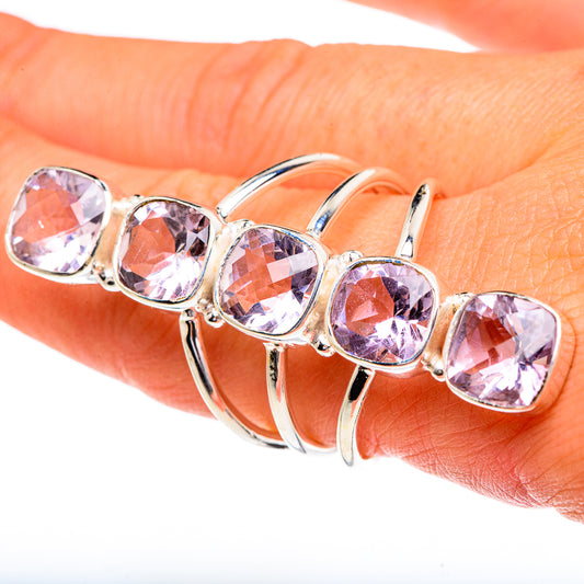 Kunzite Rings handcrafted by Ana Silver Co - RING84427