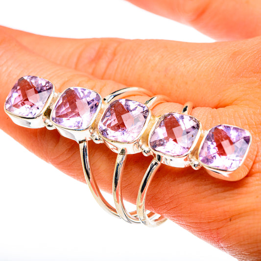 Kunzite Rings handcrafted by Ana Silver Co - RING84444
