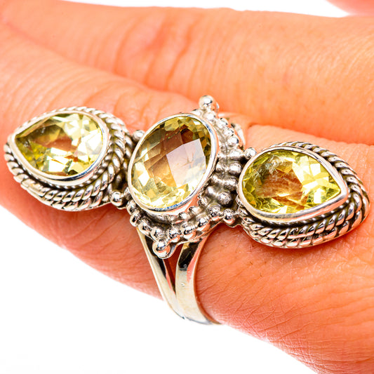 Citrine Rings handcrafted by Ana Silver Co - RING84446