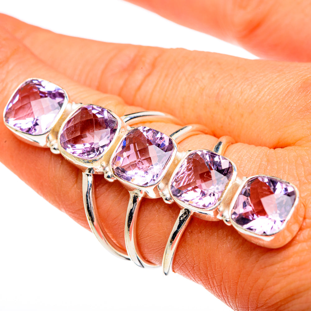 Kunzite Rings handcrafted by Ana Silver Co - RING84455