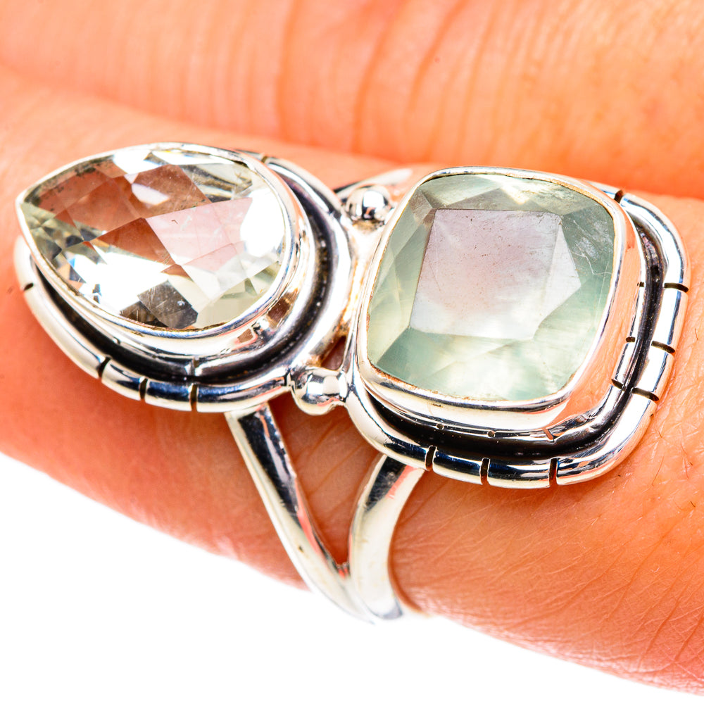Aquamarine Rings handcrafted by Ana Silver Co - RING84460