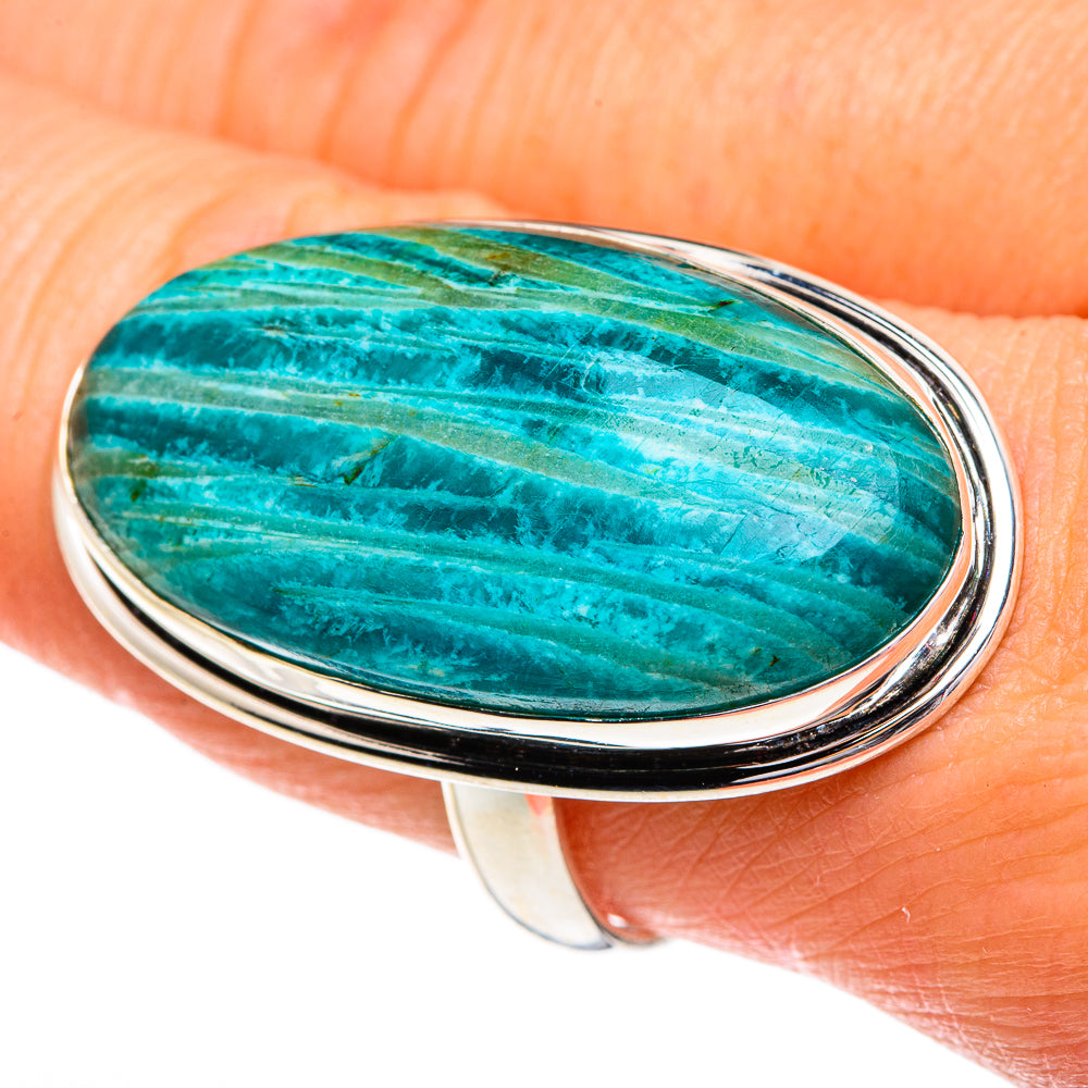 Amazonite Rings handcrafted by Ana Silver Co - RING84470