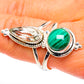 Malachite Rings handcrafted by Ana Silver Co - RING84471