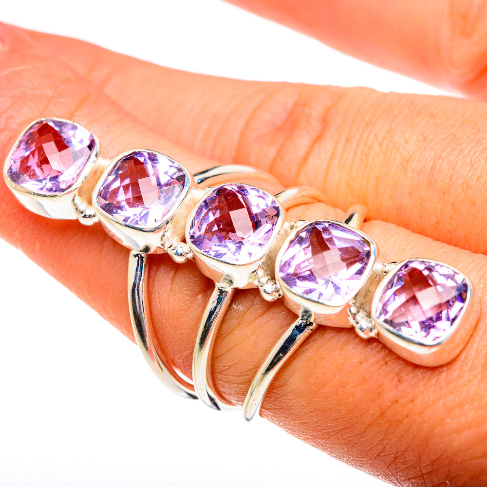 Kunzite Rings handcrafted by Ana Silver Co - RING84475