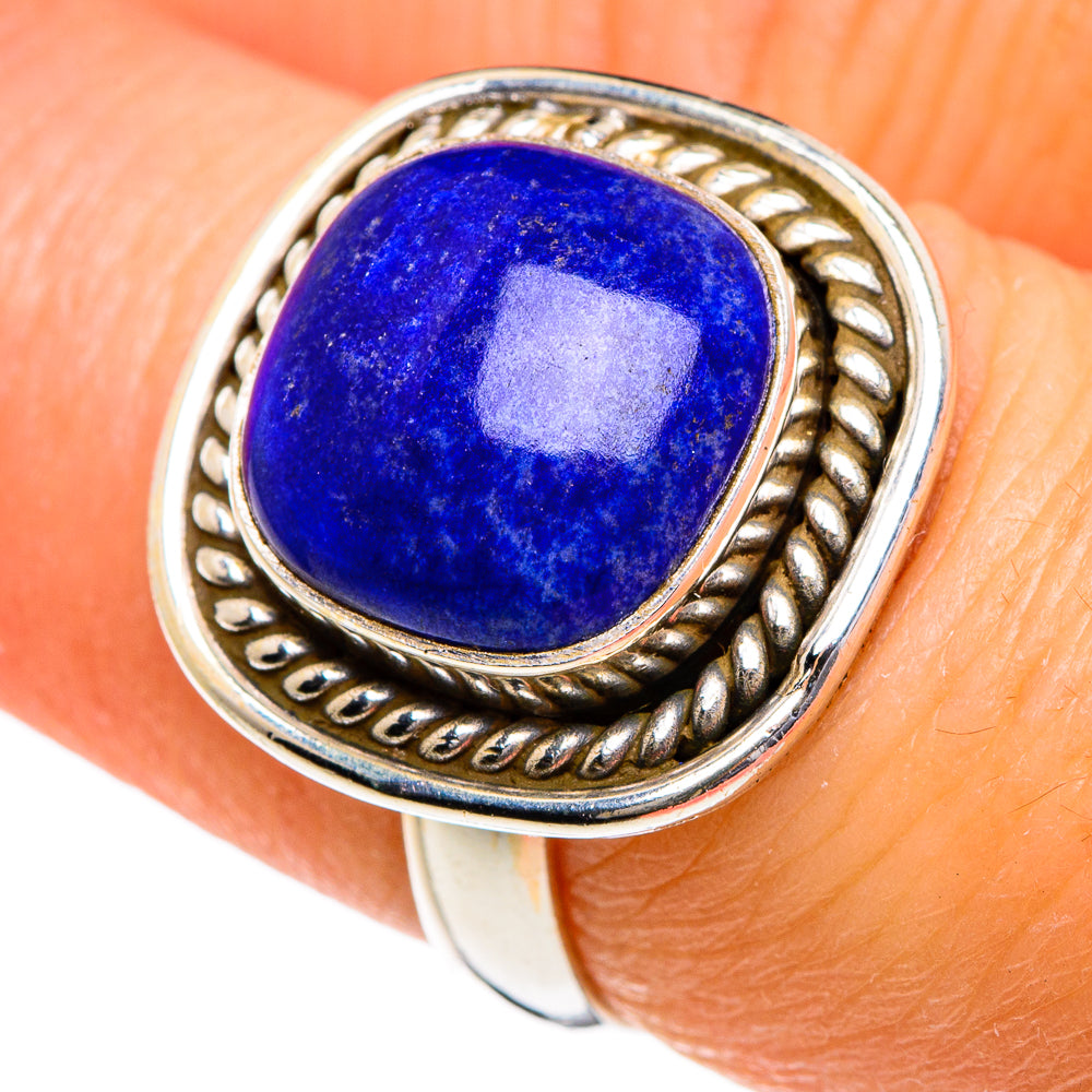Lapis Lazuli Rings handcrafted by Ana Silver Co - RING84477