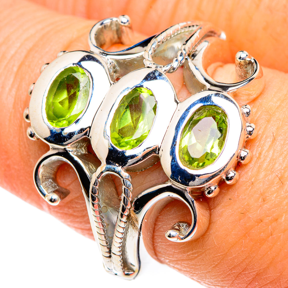 Peridot Rings handcrafted by Ana Silver Co - RING84480