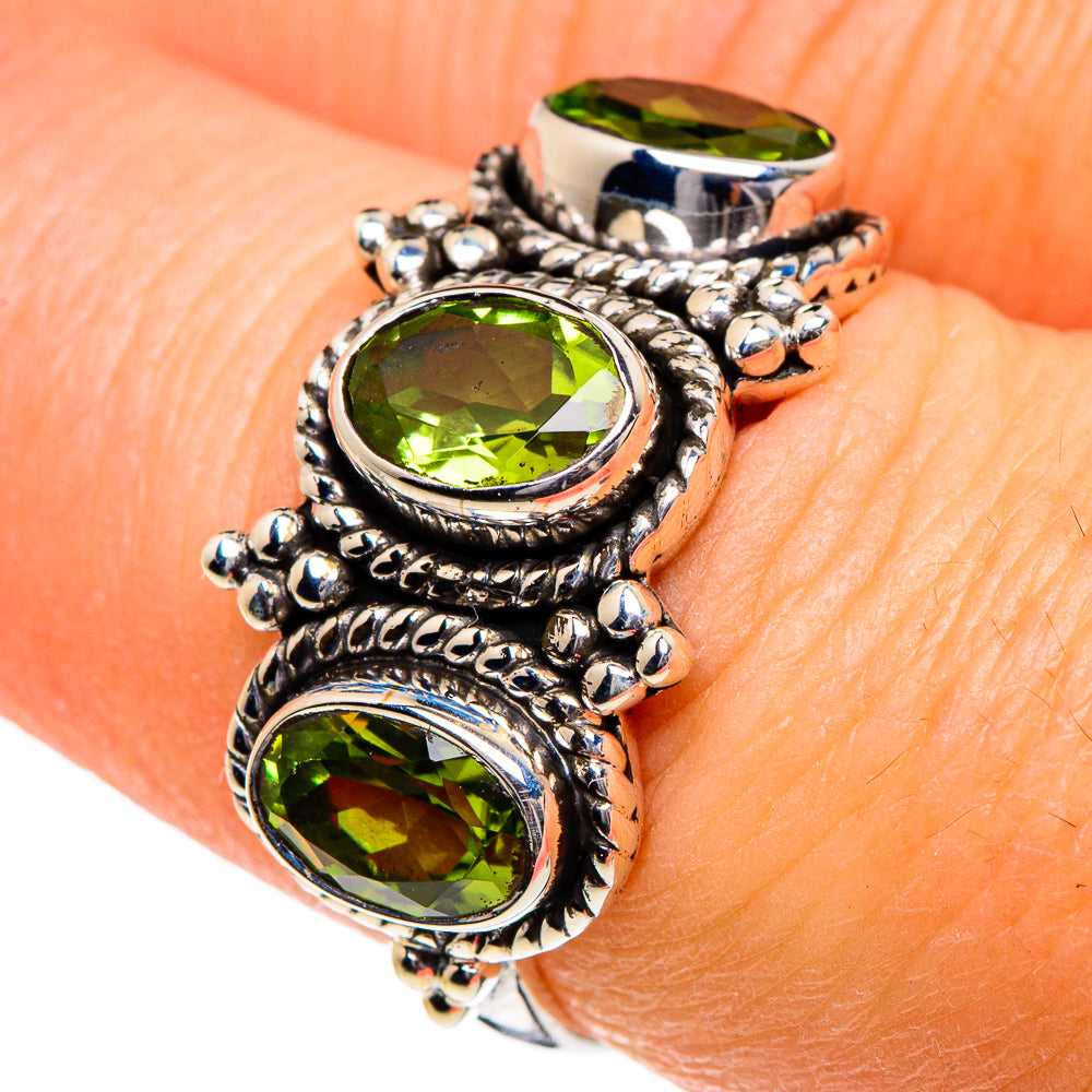 Peridot Rings handcrafted by Ana Silver Co - RING84482