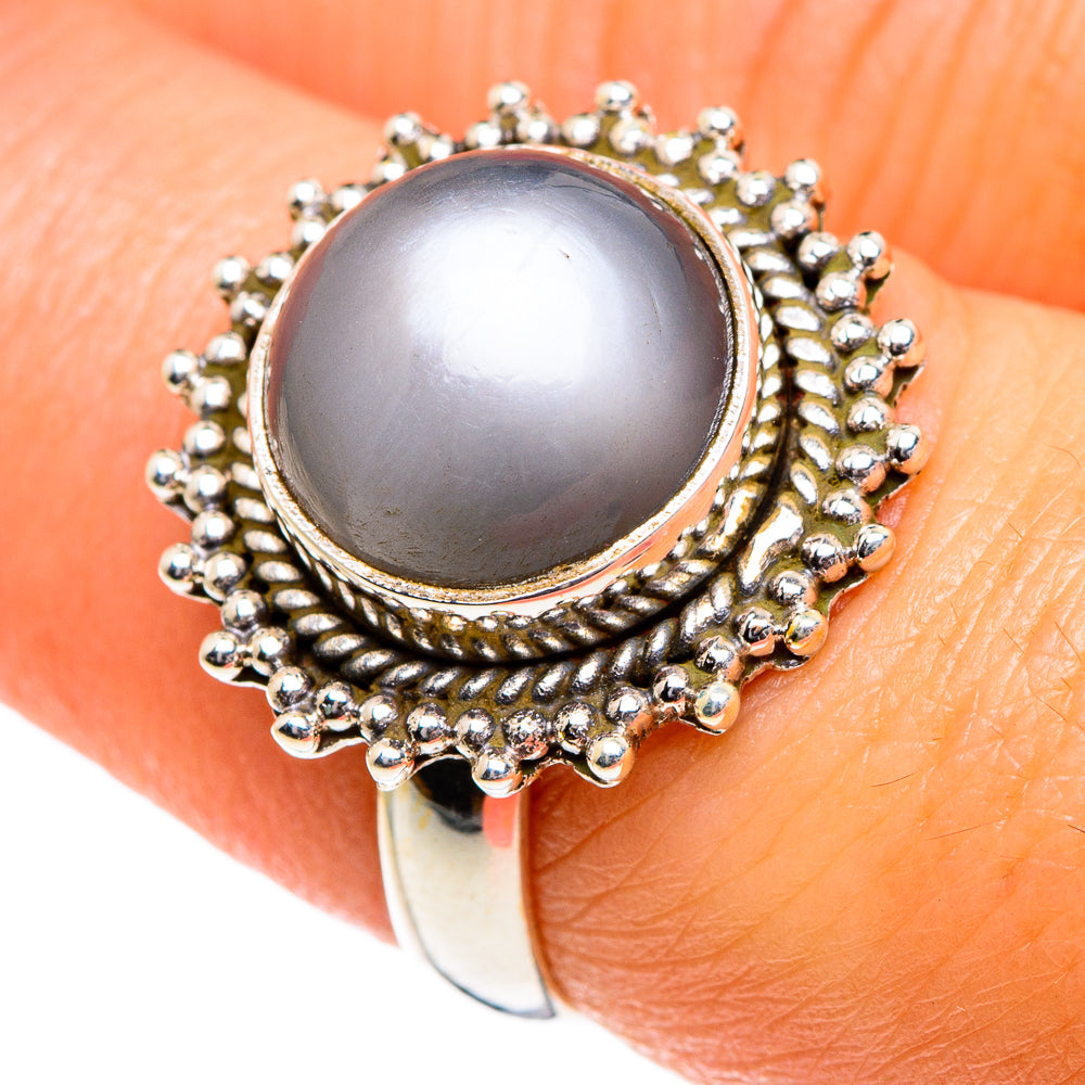 Moonstone Rings handcrafted by Ana Silver Co - RING84489