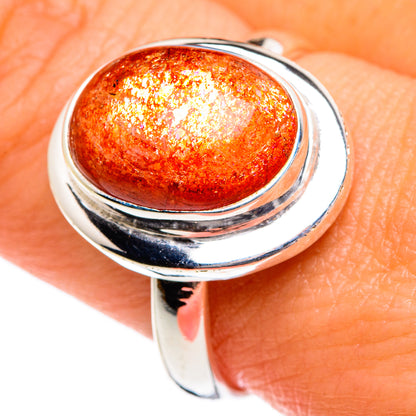 Sunstone Rings handcrafted by Ana Silver Co - RING84491