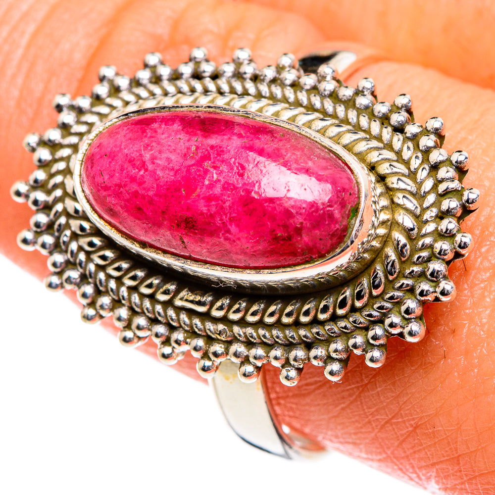 Thulite Rings handcrafted by Ana Silver Co - RING84494