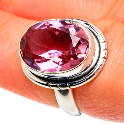 Color Change Alexandrite (lab.) Rings handcrafted by Ana Silver Co - RING84498