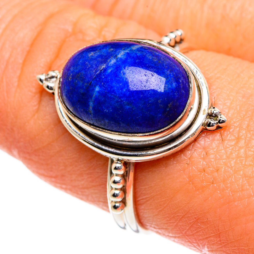 Lapis Lazuli Rings handcrafted by Ana Silver Co - RING84513