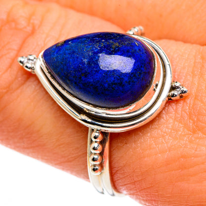 Lapis Lazuli Rings handcrafted by Ana Silver Co - RING84514