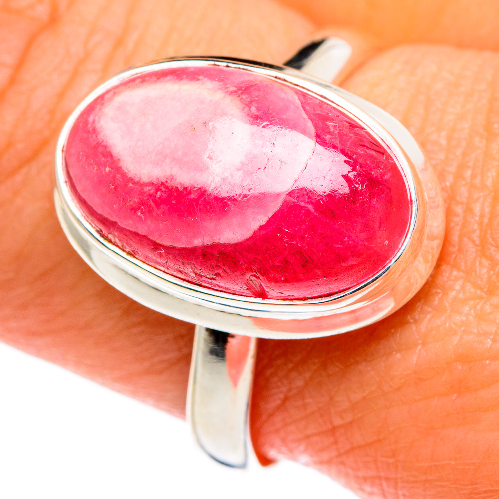 Rhodochrosite Rings handcrafted by Ana Silver Co - RING84529