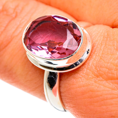 Color Change Alexandrite (lab.) Rings handcrafted by Ana Silver Co - RING84533
