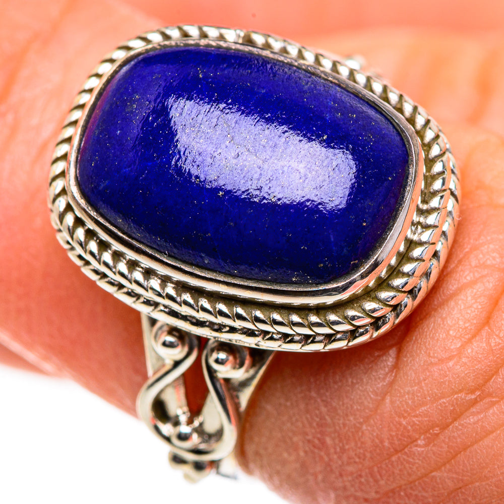 Lapis Lazuli Rings handcrafted by Ana Silver Co - RING84549