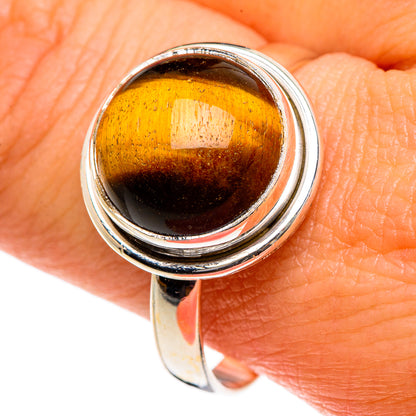 Tiger Eye Rings handcrafted by Ana Silver Co - RING84561