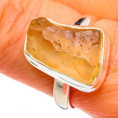 Libyan Glass Rings handcrafted by Ana Silver Co - RING84563