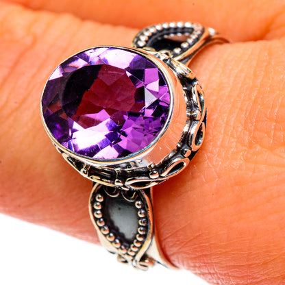 Amethyst Rings handcrafted by Ana Silver Co - RING84568