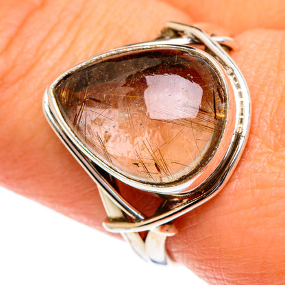 Rutilated Quartz Rings handcrafted by Ana Silver Co - RING84570