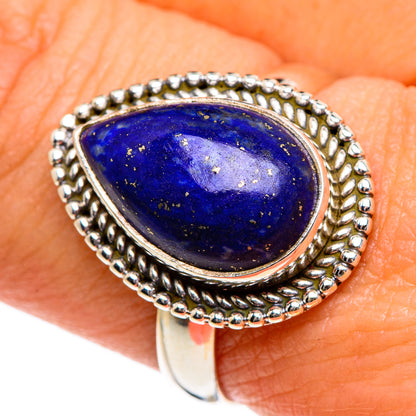 Lapis Lazuli Rings handcrafted by Ana Silver Co - RING84585