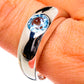 Blue Topaz Rings handcrafted by Ana Silver Co - RING84588