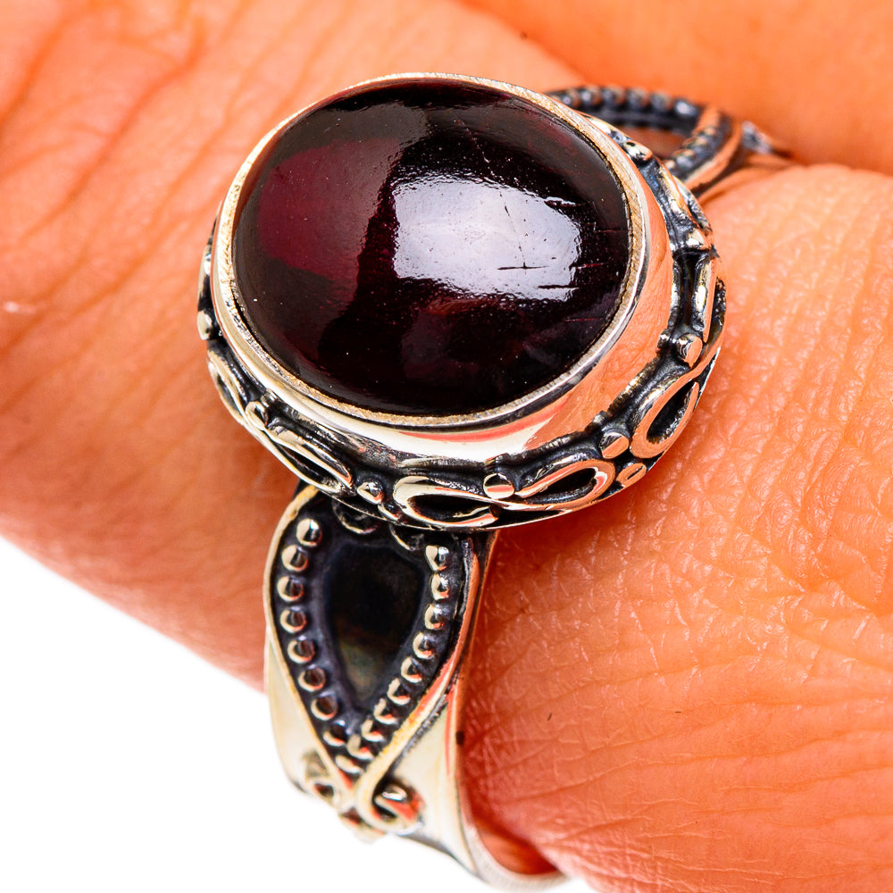 Garnet Rings handcrafted by Ana Silver Co - RING84607