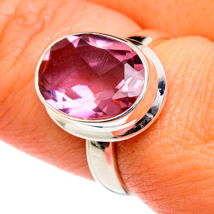 Color Change Alexandrite (lab.) Rings handcrafted by Ana Silver Co - RING84610