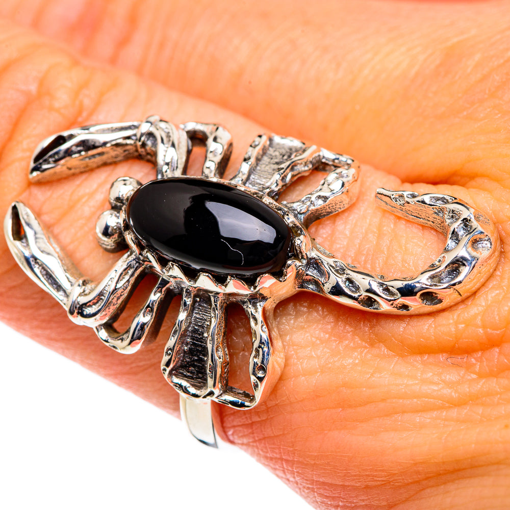 Black Onyx Rings handcrafted by Ana Silver Co - RING84613