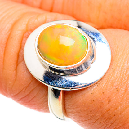 Ethiopian Opal Rings handcrafted by Ana Silver Co - RING84620