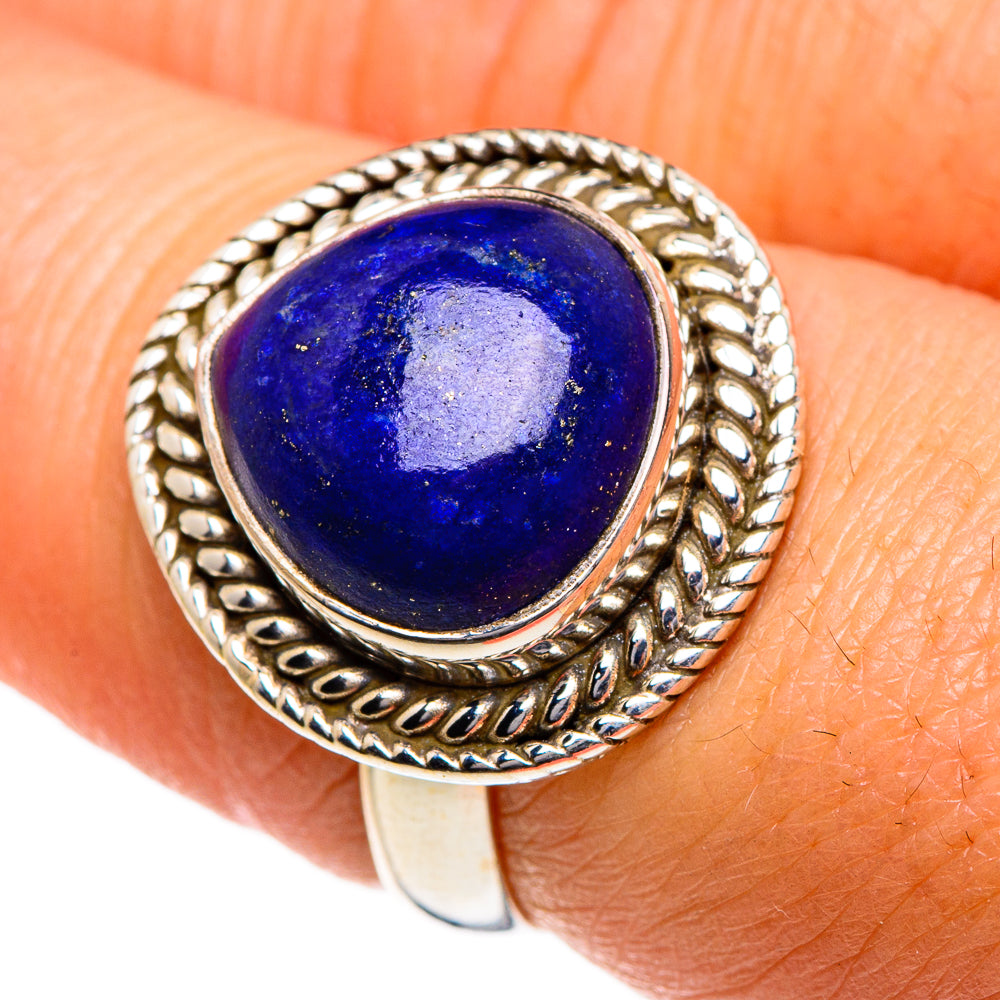 Lapis Lazuli Rings handcrafted by Ana Silver Co - RING84629